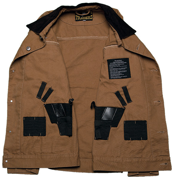 Chisum Concealed Carry Canvas Jacket Inside