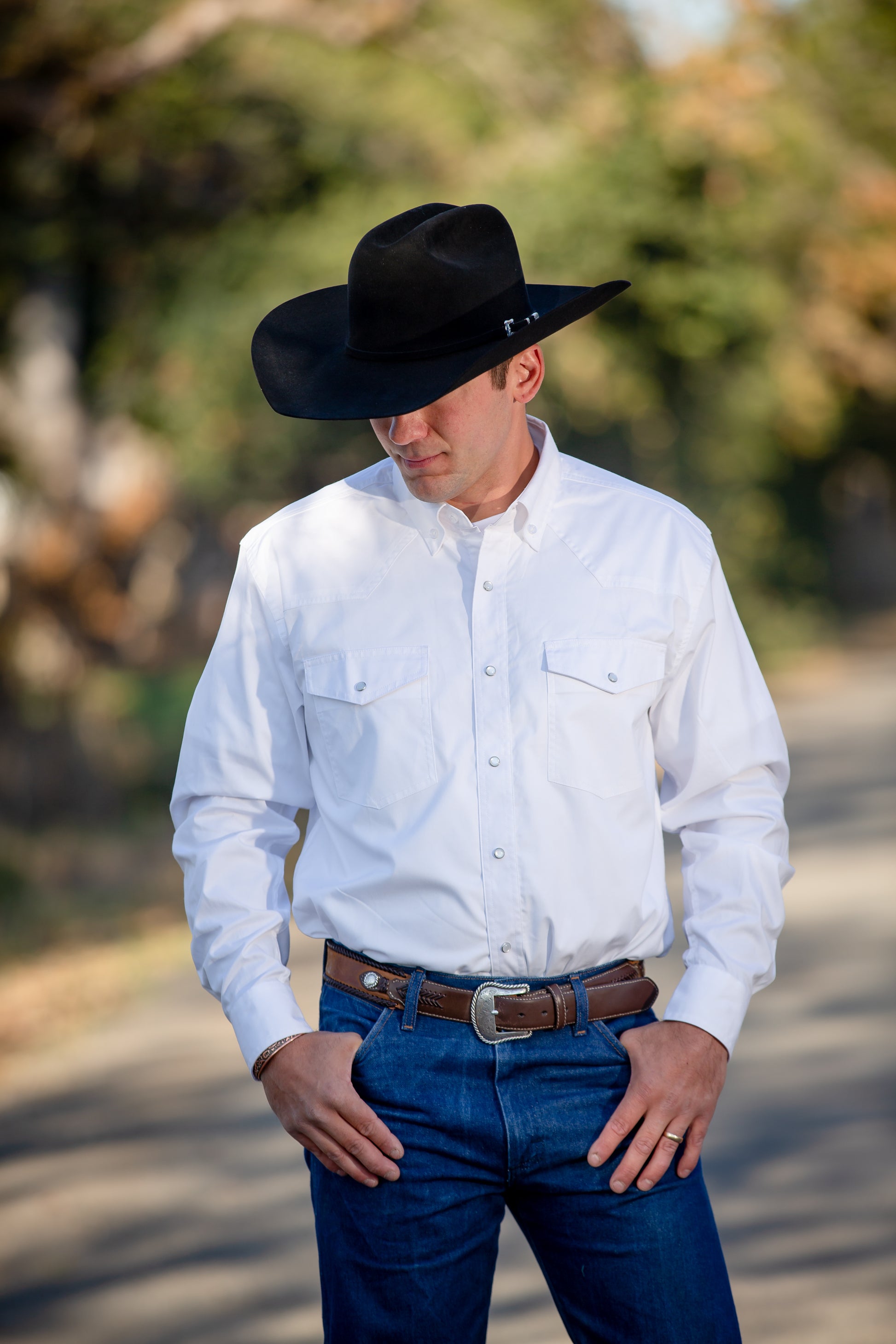 White Oxford Shirt 1