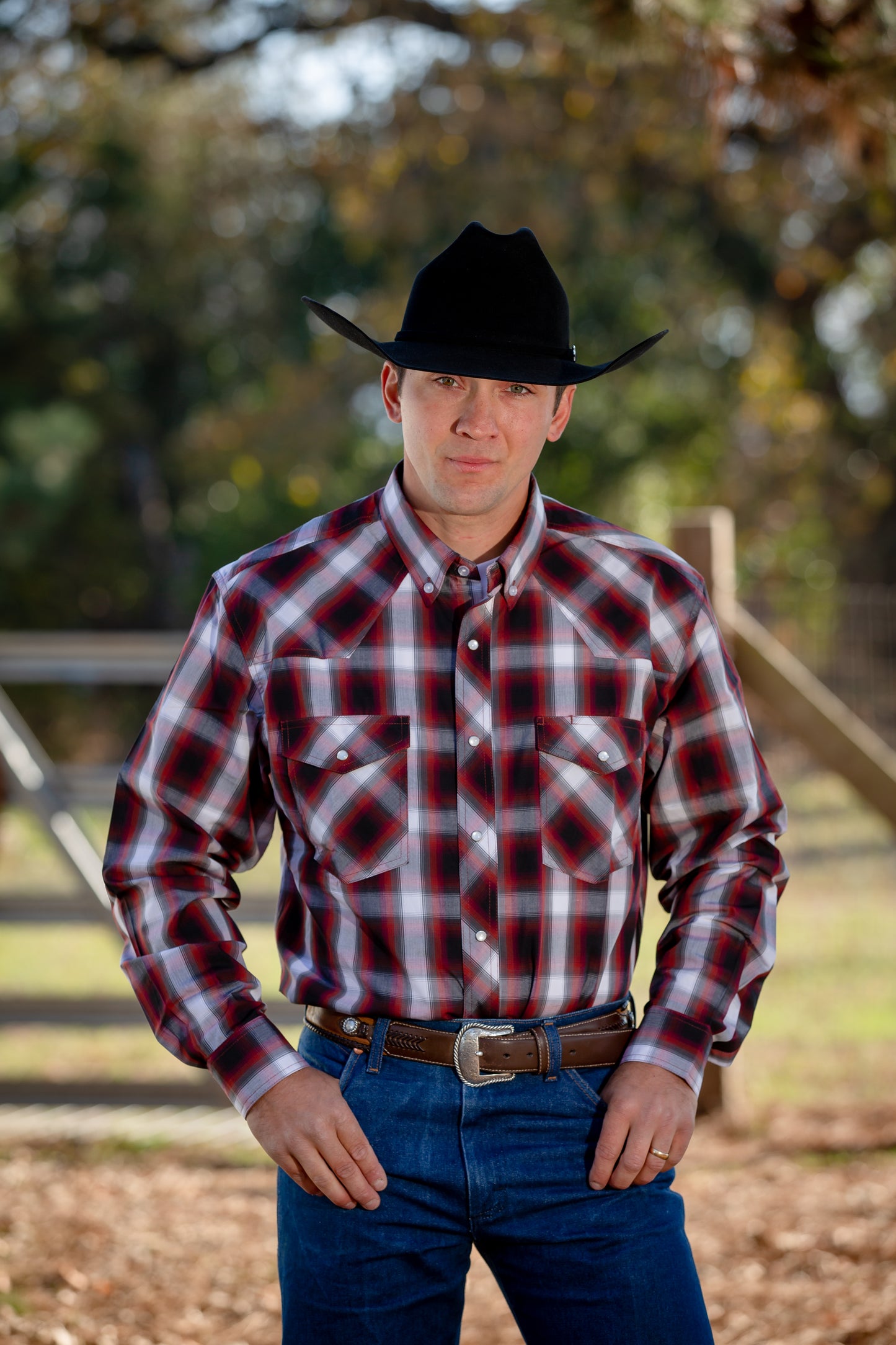 Red White Plaid Shirt